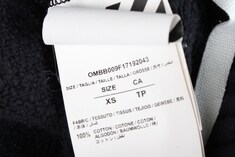 오프화이트 후드 티셔츠 블랙 XS(105) 썸네일 8