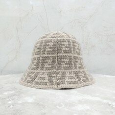 [럭스유] 펜디 FF 캐시미어 크로셰 버킷햇 S/M FXQ913 썸네일 2