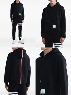 톰 브라운 남성 후드 25FW 톰브라운 백삼선 후드티 MJT086A 썸네일 5