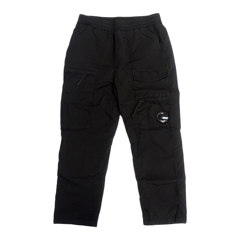 키즈 나일론 카고 팬츠 블랙 19CKPA060B 00L3C00 999 - CP company