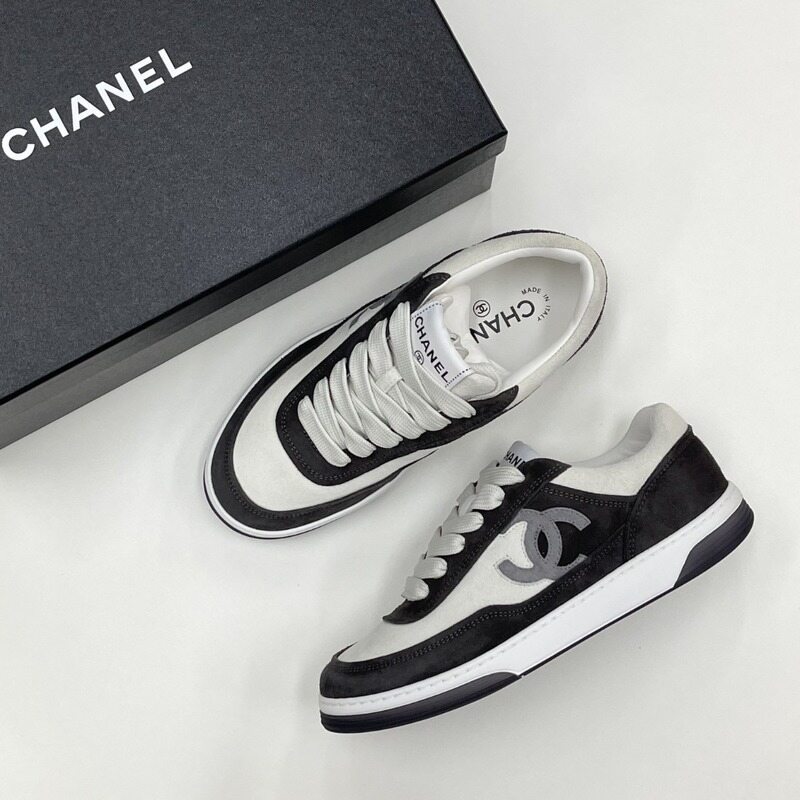 [더럭스] 샤넬 CC로고 제니 스니커즈 범고래 G39978 - Chanel