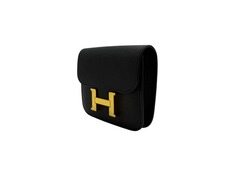 에르메스 콘스탄스 슬림 컴팩트 앱송 블랙 H082060CC89 여성 반지갑 썸네일 1