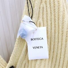 [럭스유] (새상품) XS / 보테가베네타 헤비 울 셔벗 가디건 썸네일 4