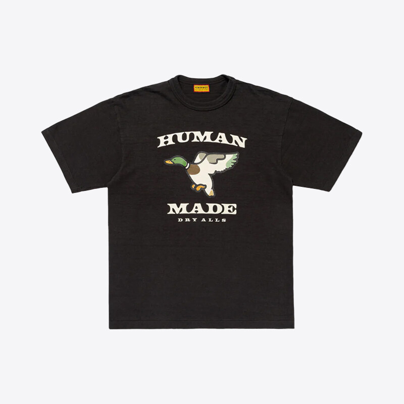 휴먼메이드 그래픽 반팔 티셔츠 (블랙) HM30TE009 - Human Made