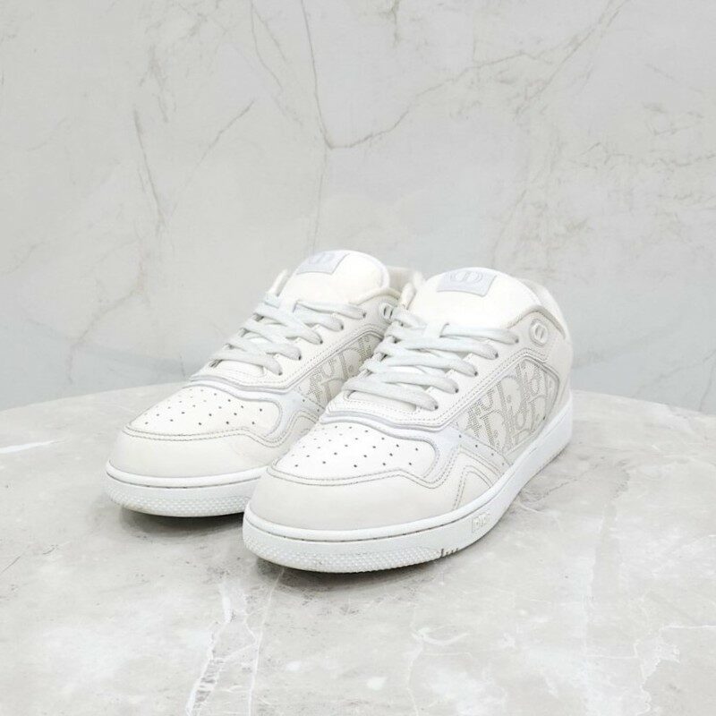 [럭스유] 44 / 디올 화이트 업타운 B27 로우탑 스니커즈 3SN272ZSB - Christian Dior