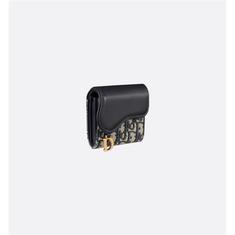디올 새들 로투스 반지갑 오블리크 자카드 가죽 S5652CNKO M928 썸네일 1