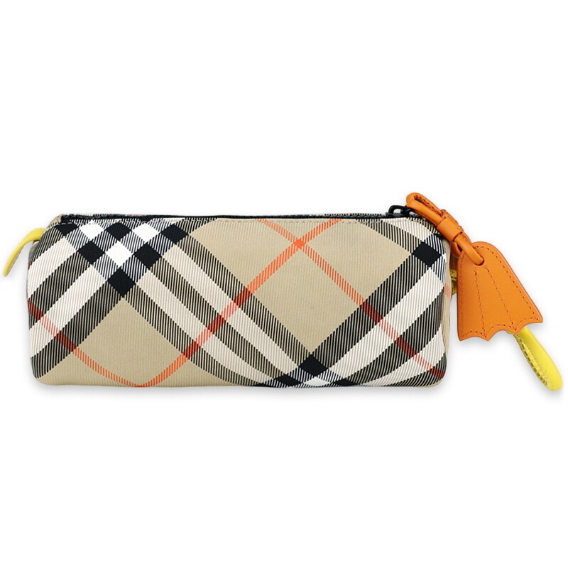 디몬트 버버리 키즈 빈티지 체크 덕 펜슬 케이스(베이지) 8108450 - Burberry