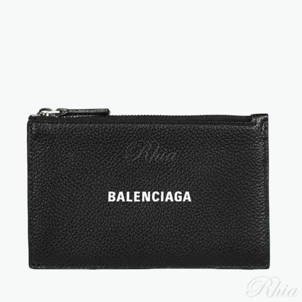 발렌시아가 26FW 캐쉬 롱 동전 카드 홀더 블랙 640535 1IZI3 1090 - Balenciaga