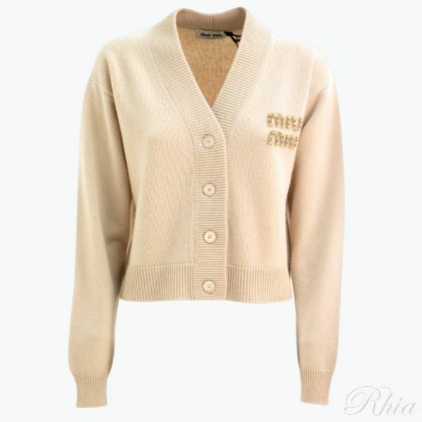 미우미우 캐시미어 가디건 MMF702 1583 F0627 - Miu Miu