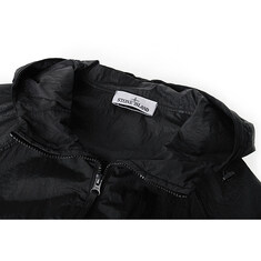 24SS 스톤 나일론메탈 후드 바람막이 블랙 801542020 V0029 썸네일 2