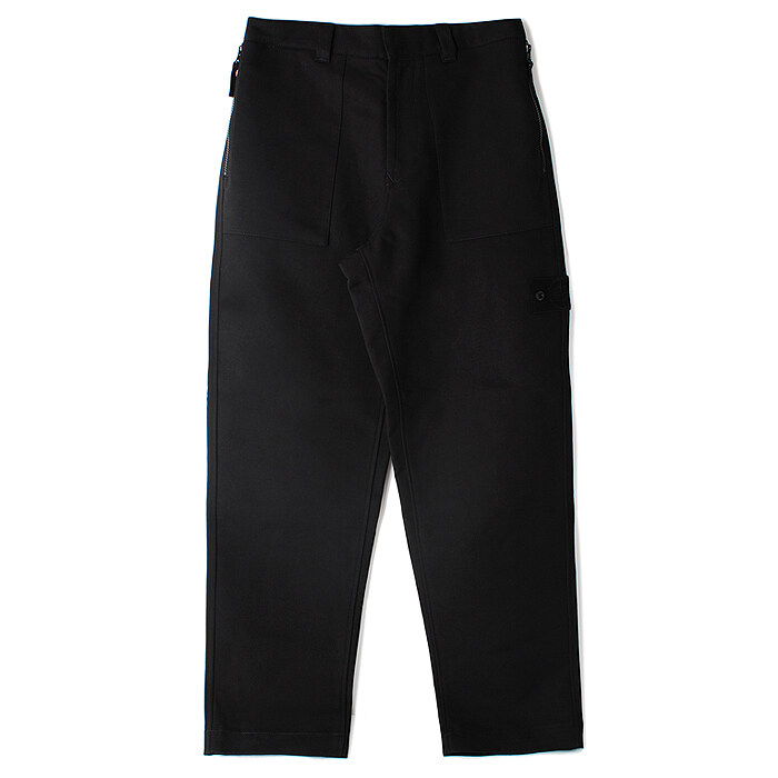23FW 스톤 고스트피스 트윌 팬츠 블랙 7915306F2 V0029 - Stone Island