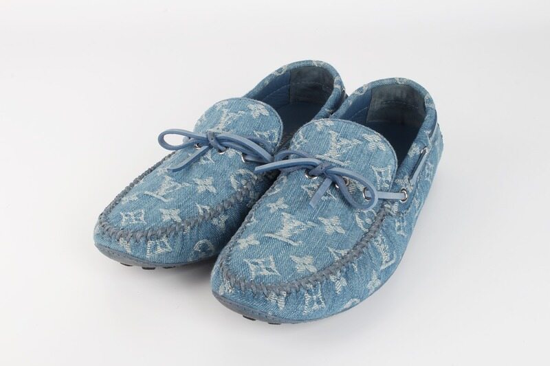 루이비통 LV 데님 드라이빙 슈즈 6(250) - Louis Vuitton