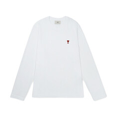 25FW 여성 스몰 하트 로고 롱슬리브 화이트 BFUTS235 724 100 썸네일 1