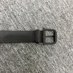 압구정 더팩토리 25FW 스톤아일랜드 로고 매트 메탈 버클 텀블드 레더 벨트 (K2S159300002 S0072 V0029) 썸네일 2