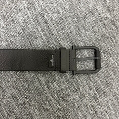 압구정 더팩토리 25FW 스톤아일랜드 로고 매트 메탈 버클 텀블드 레더 벨트 (K2S159300002 S0072 V0029) 썸네일 4