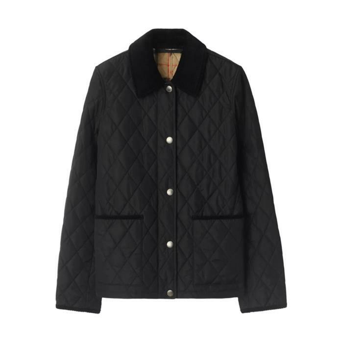 버버리 퀼팅 나일론 자켓 블랙 8107510 - Burberry