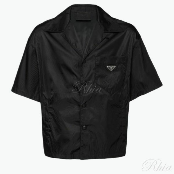 프라다 26SS 리나일론 반팔 셔츠 SC449 1WQ8 F0002 - Prada