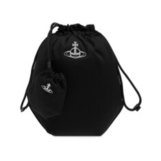 25FW ORB 로고 드로스트링 파우치 버킷/숄더백 블랙 57010001U W001Y N401 썸네일 2