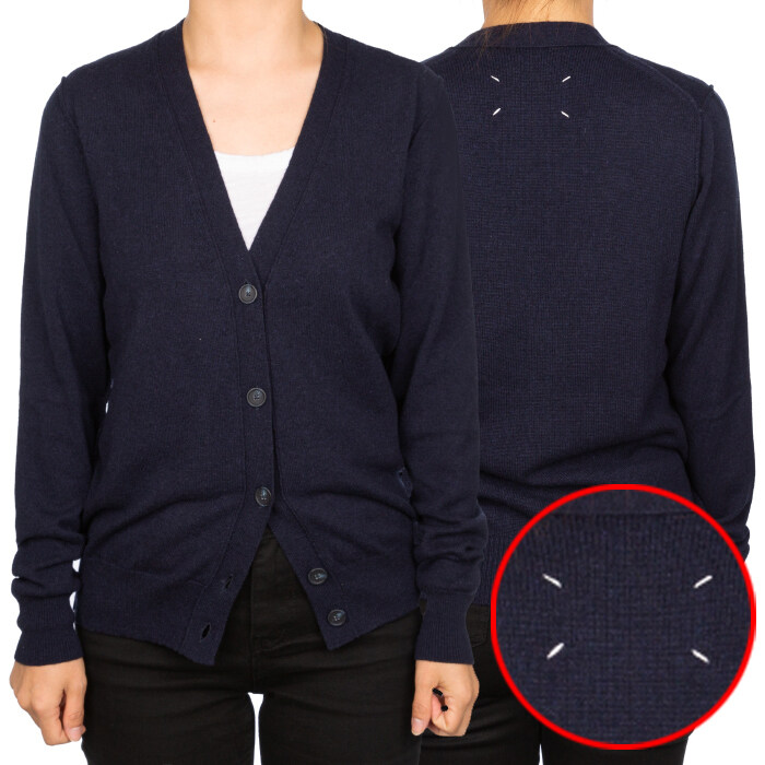 메종 마르지엘라 여성 캐시미어 가디건 SI0HA0004 S17809 511 - Maison Margiela