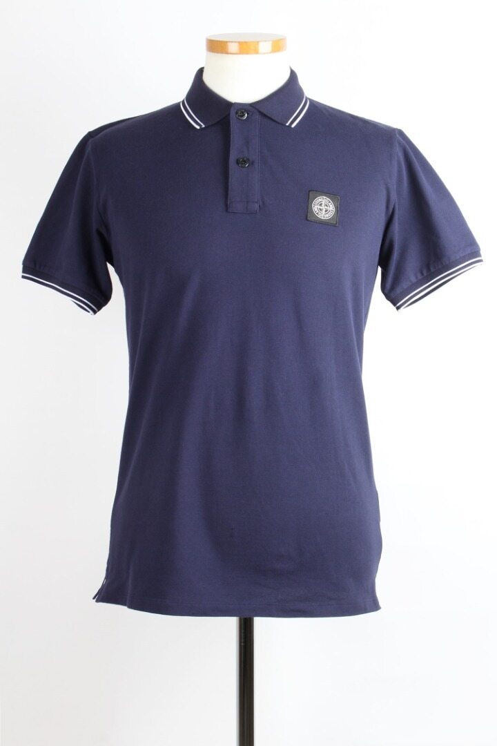스톤아일랜드주니어 와펜 PK 티셔츠 네이비 14Y - Stone Island