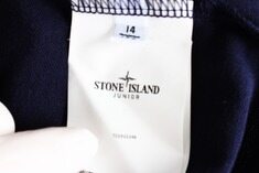 스톤아일랜드주니어 와펜 PK 티셔츠 네이비 14Y 썸네일 6