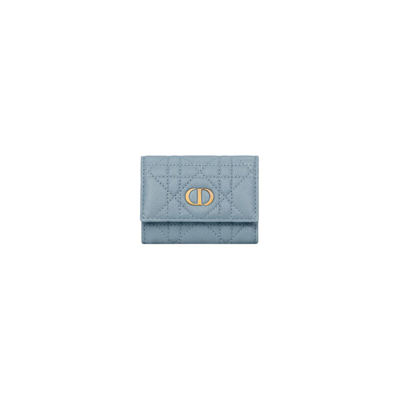 디올 까나쥬 카로 베로니아 카드 지갑 블루 S5251UWHCM81B - Christian Dior