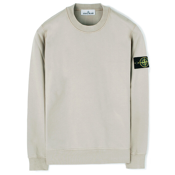 23SS 스톤 와펜 라운드 맨투맨 베이지 101563051 V0092 - Stone Island