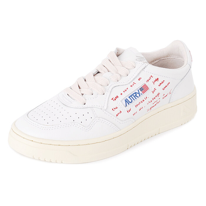 22FW 오트리 메달리스트 스니커즈 화이트 AULW WL02 - Autry