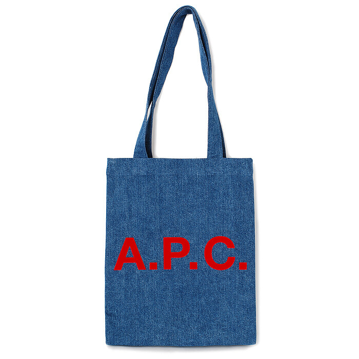 22FW 아페쎄 루 데님 토트백 중청 COFBW M61442 IAL - A.P.C.