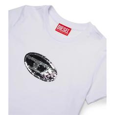 25FW 디젤키즈 시퀸스 로고 반팔티셔츠 J02371 KYAUN K100 썸네일 2