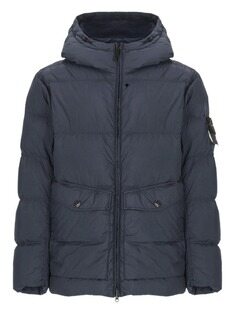 스톤 아일랜드 남성 패딩 25FW 스톤아일랜드 크링클랩스 후드 다운 패딩 K2S154100011S0A23 썸네일 1