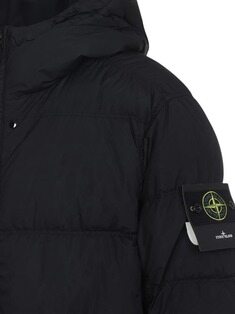 스톤 아일랜드 남성 패딩 25FW 스톤아일랜드 크링클랩스 후드 다운 패딩 K2S154100011S0A23 썸네일 7
