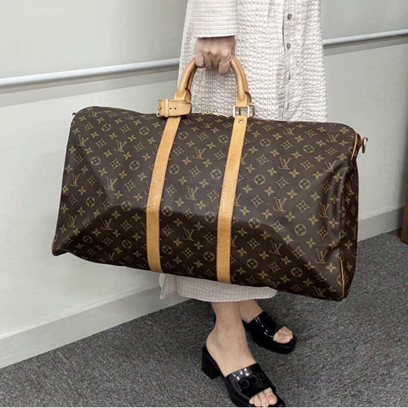 중고 루이비통 여행가방 반둘리에키폴55 보스톤백 명품감정서 S250908-01 - Louis Vuitton