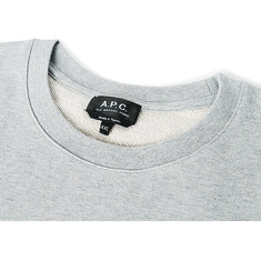 22SS 아페쎄 VPC 벨벳로고 맨투맨 그레이 COECQ H27378 PLA 썸네일 2