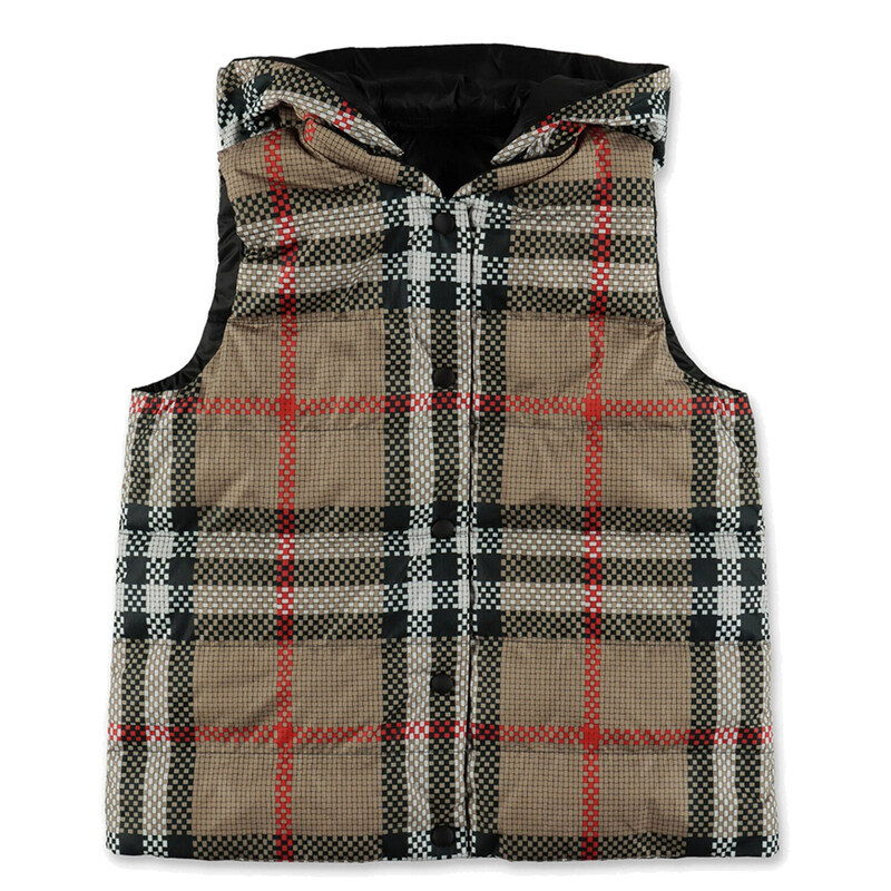 23FW 키즈 빈티지 리버서블 패딩조끼 8069443 - Burberry