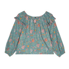 23FW 키즈 IRIS 플로럴 패턴 블라우스 B0160 BLROS 썸네일 2