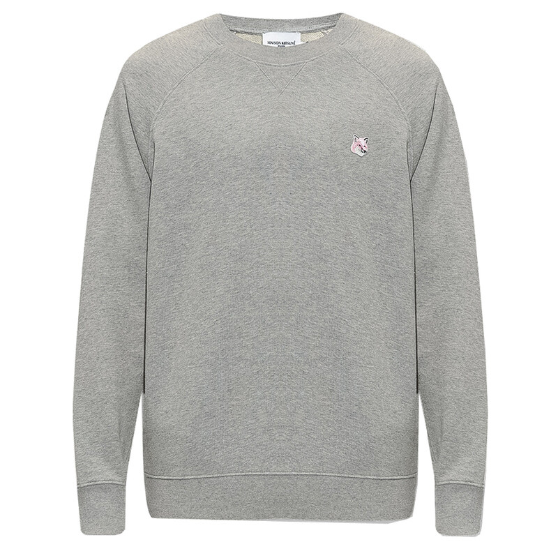 23FW 모노크롬 폭스 헤드 맨투맨 JM00316KM0001 H150 - Maison Kitsune