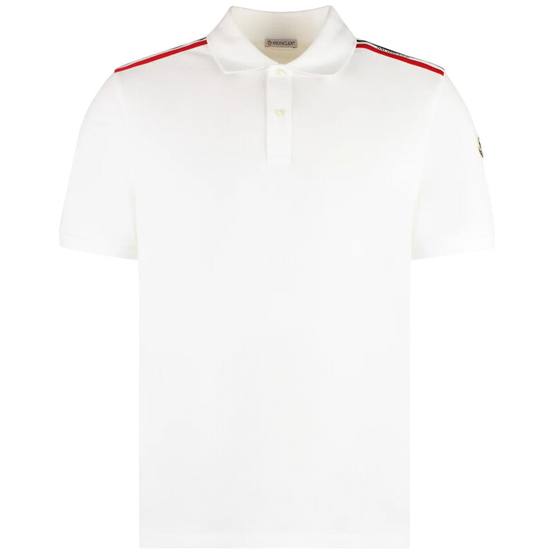 24SS 로고 폴로 티셔츠 화이트 8A000 20 89A16 002 - Moncler