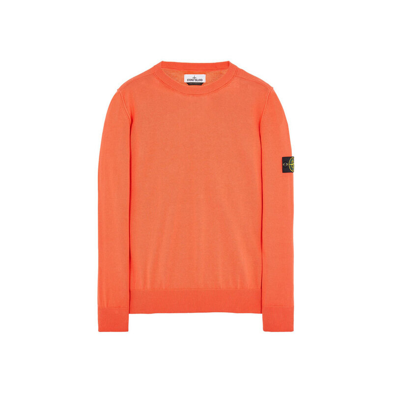13주년 와펜 패치 라운드 니트 7615540B2 V0032 - Stone Island