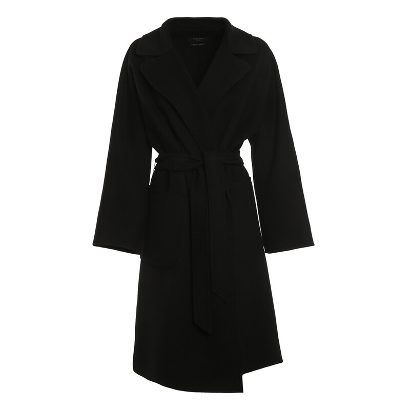 23FW 로보 ROVO 벨티드 울 코트 블랙 2350160339 013 - Max Mara