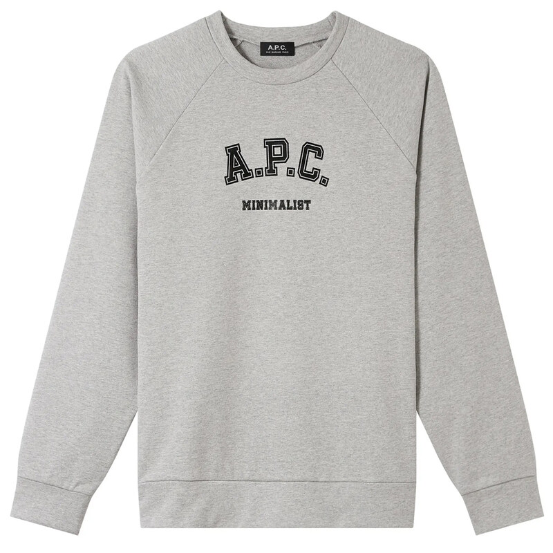 23FW 여성 로고 프린팅 맨투맨 COESM F27677 PLB - A.P.C.