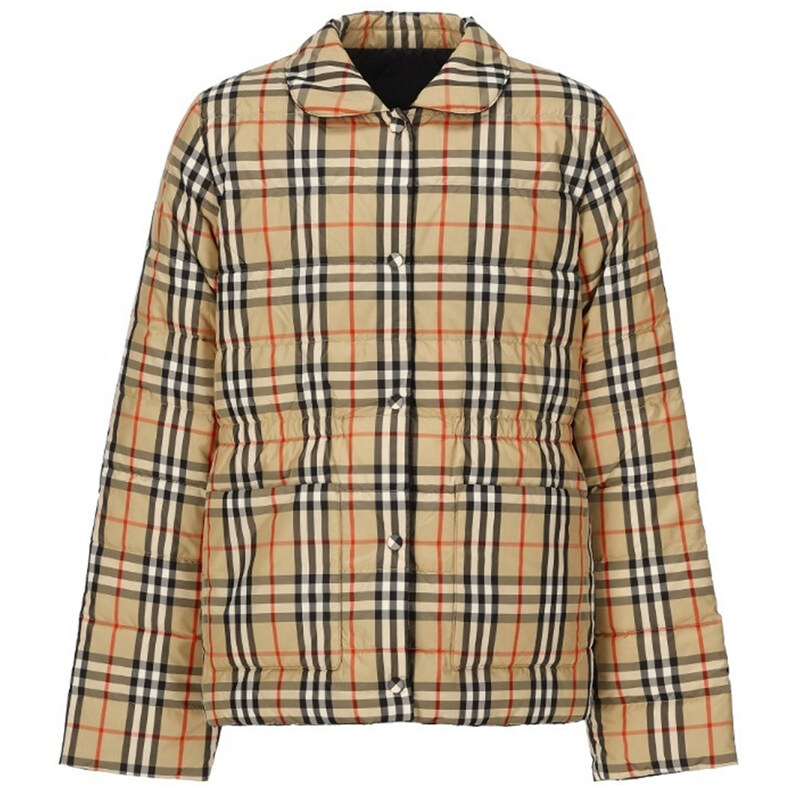 23FW 키즈 여성 빈티지 체크 리버서블 패딩 8069462 - Burberry