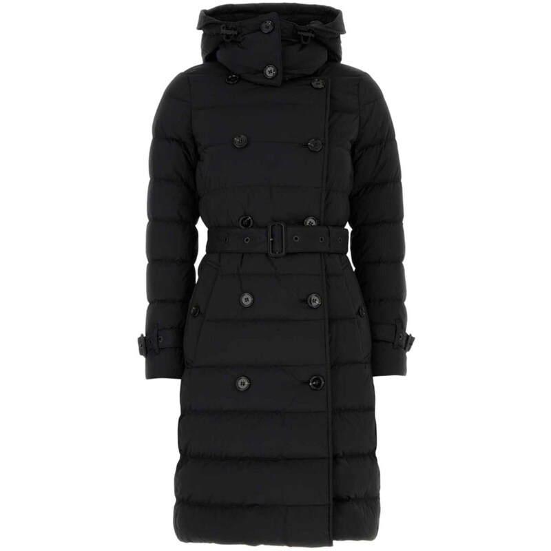 24FW 애쉬윅 ASHWICK 벨티드 롱 패딩 블랙 8096357 - Burberry