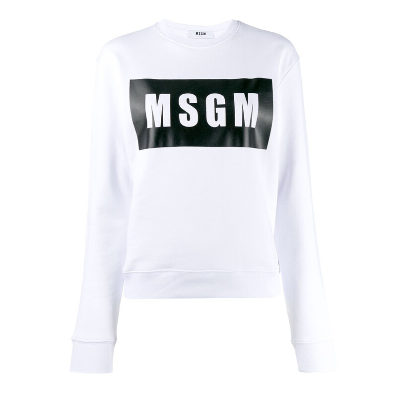 11주년 여성 긴팔 기모 맨투맨 2741MDM96 195799 01 - MSGM