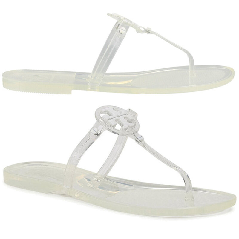 24SS 미니 밀러 플립플랍 클리어 65039 999 - Tory Burch
