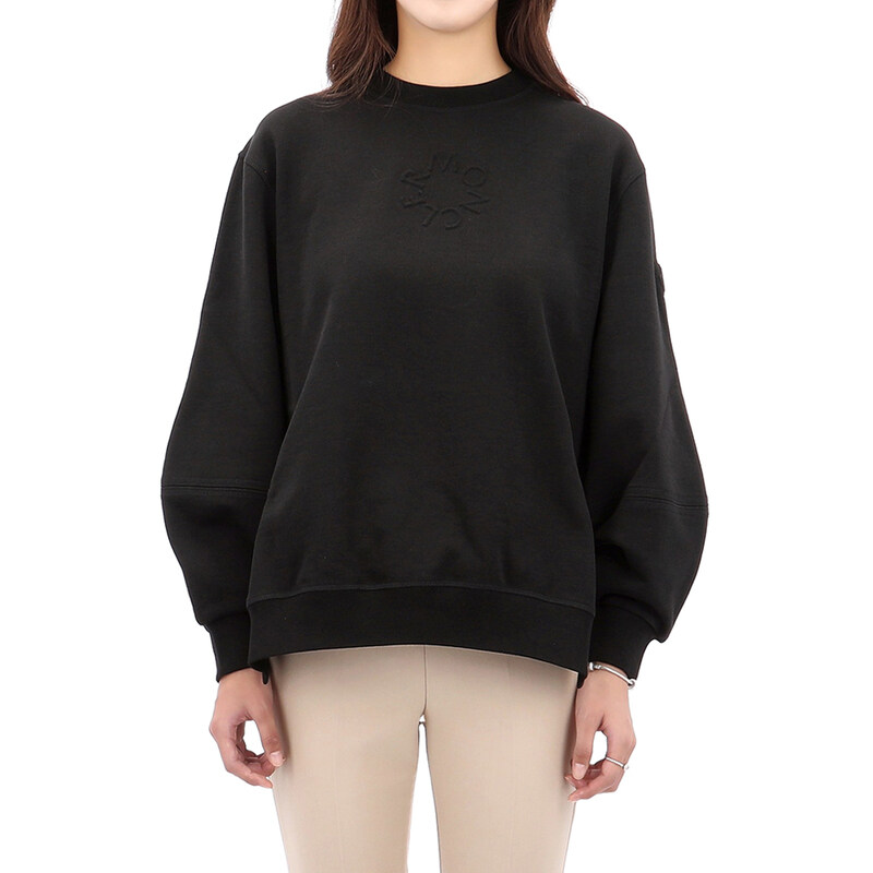 국내배송 몽클레어 XS럭키찬스 로고 스웨트셔츠 8G00006 809KR 999 - Moncler