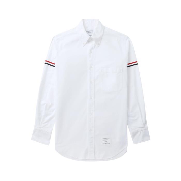 톰브라운 RWB 암밴드 포플린 셔츠 화이트 MWL150E 03113 100 - Thom Browne