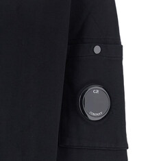 25FW 라이트 폴로 긴팔 티셔츠 블랙 19CMSS100A 002246G 999 썸네일 3