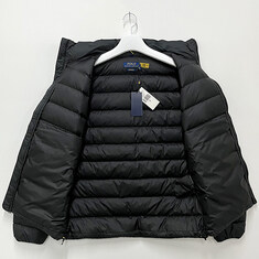 압구정 더팩토리 25FW 폴로 랄프 로렌 포니 로고 다운 패딩 점퍼 블랙 (710967774 003) 썸네일 8