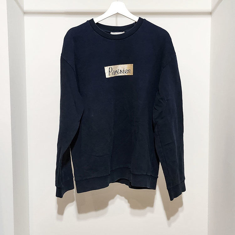 메종 키츠네 파리지앵 맨투맨 L130254 - Maison Kitsune